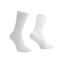 BBB EcoFeet Long Cycling Socks White - Maat 35/38