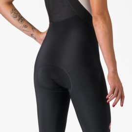 Castelli Sorpasso RoS W Bibtight Black Silver Reflex