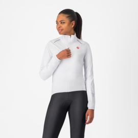Castelli Emergency 3 W Rain Jacket White