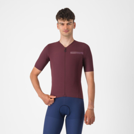 Castelli Premio Evo Jersey Deep Bordeaux