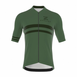 .Zyclist Icon Ride Jersey Stripe Green