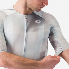 Castelli Aero Race 8s Jersey Silver Gray