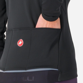 Castelli Espresso Air W Jacket Light Black