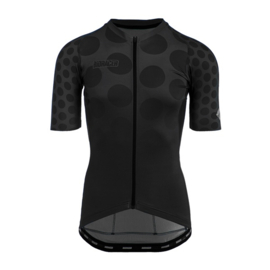 Bioracer Spitfire Jersey Polka Dot Grey - Maat S