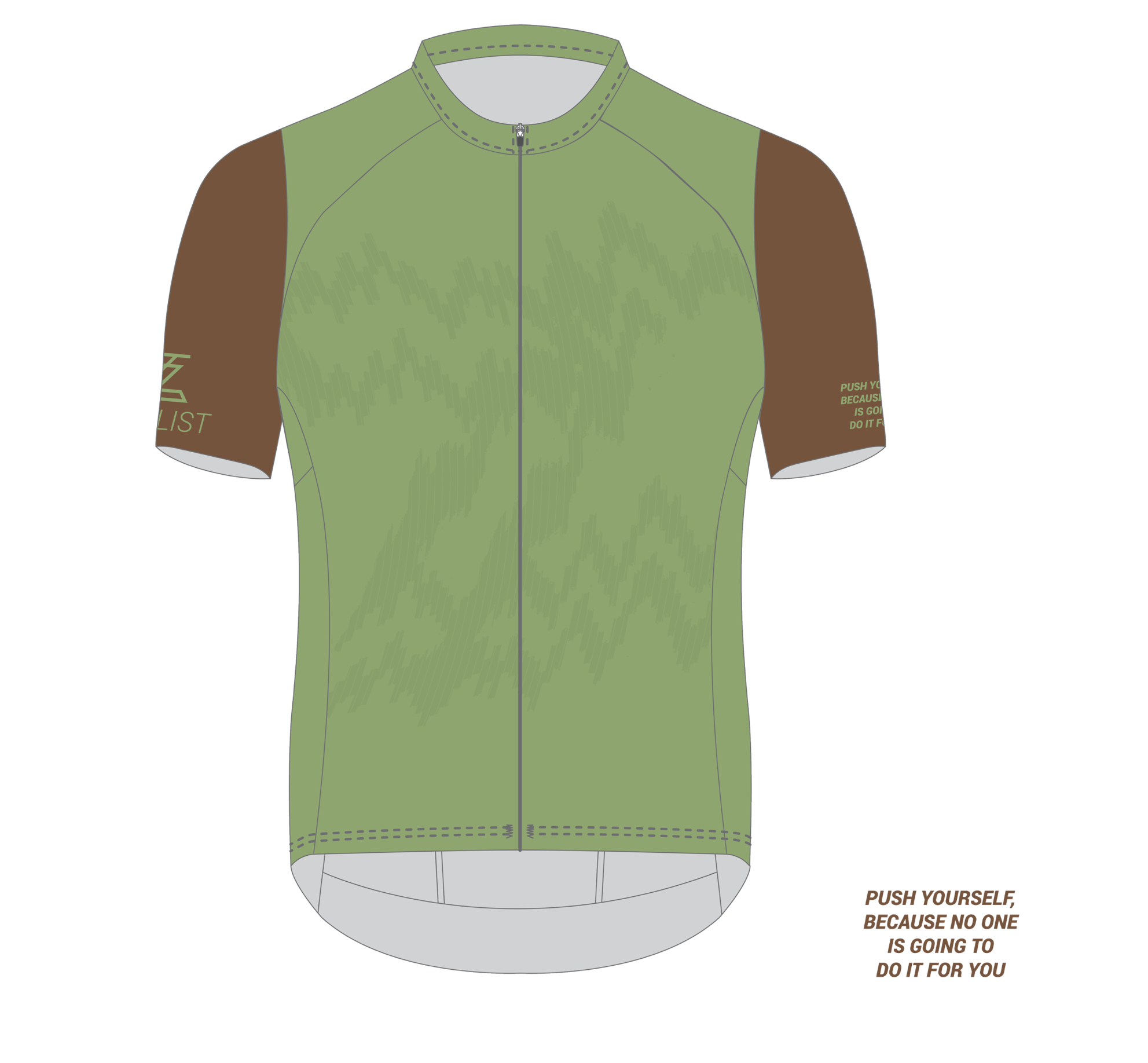 .Zyclist Elite Aero Jersey Olive/Brown