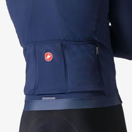 Castelli Espresso Thermal Jersey Belgian Blue