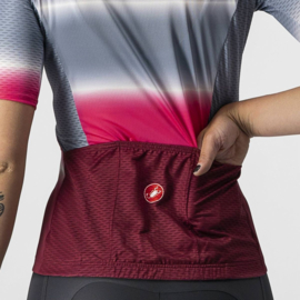 Castelli Dolce Jersey Steel Blue Bordeaux