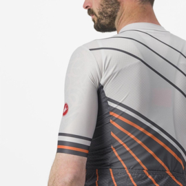 Castelli Speed Strada Jersey Moon Gray