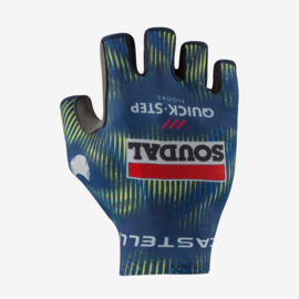 Castelli Soudal Quick-Step Competizione Glove No Pad Blue