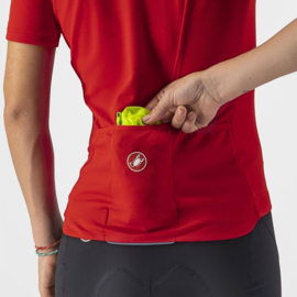 Castelli Squadra Stretch W Jacket Electric Lime