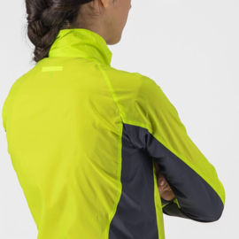 Castelli Squadra Stretch W Jacket Electric Lime
