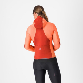 Castelli Fly Unltd W Jacket Melon Red