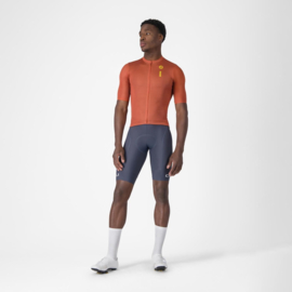 Castelli Drittone Logo Jersey Paprika