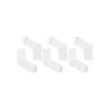 BBB CombiFeet Cycling Socks 3 Pack White - 35/38