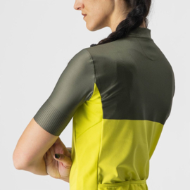 Castelli Velocissima Jersey Sulphur Military Green