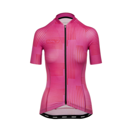 Bioracer Vesper Jersey Warp Pink - Maat XS