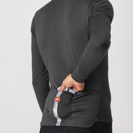 Castelli Squadra Stretch Jacket Silver Gray