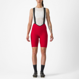 Castelli Espresso W DT Bibshort Rich Red