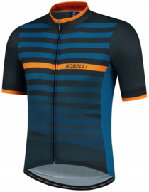 Rogelli Stripe Heren Fietsshirt - Maat S