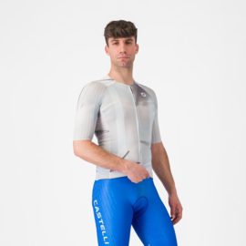 Castelli Aero Race 8s Jersey Silver Gray