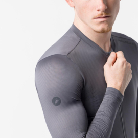 Castelli Espresso 2 LS Jersey Smoky Gray