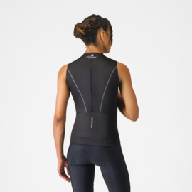 Castelli Anima Flow Sleeveless Black White