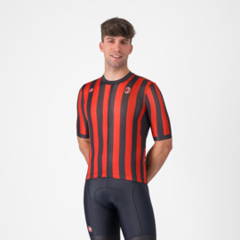 Castelli Competizione 3 Jersey Home Red Black