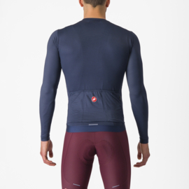 Castelli Espresso Long Sleeve Jersey Belgian Blue