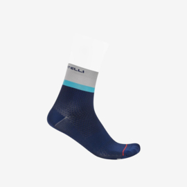 Castelli Tonal Logo W 12 Sock Belgian Blue