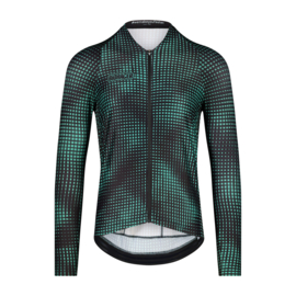 Bioracer Icon Long Sleeve Jersey Op Art Green