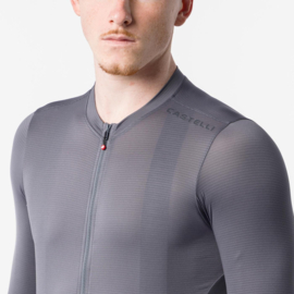 Castelli Espresso 2 LS Jersey Smoky Gray