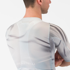 Castelli Aero Race 8s Jersey Silver Gray