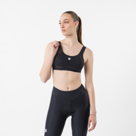 Castelli Rosso Corsa Bra Black