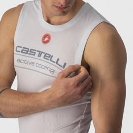 Castelli Active Cooling Sleeveless Silver Gray