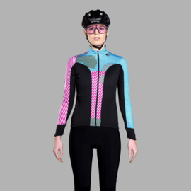 Bioracer Tempest Light Jacket Women Kontur Pink Blue