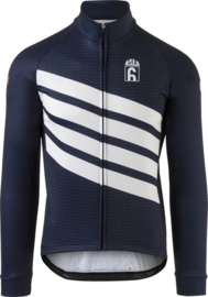 AGU Six6 Classic LS Jersey Deep Blue - Maat S