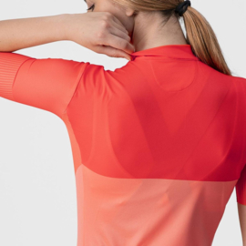 Castelli Velocissima Jersey Coral Flash Brilliant Pink