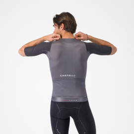 Castelli Aero Race 8s Jersey Smoky Gray