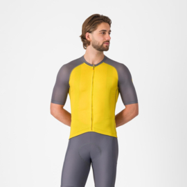 Castelli Unlimited Endurance 3 Jersey Mango Mojito Gray