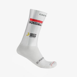 Castelli Soudal Fast Feet 4 Sock White