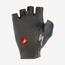 Castelli Soudal Quick-Step Competizione Glove No Pad Blue