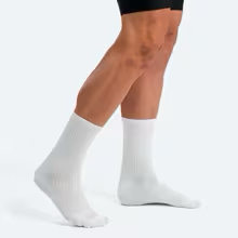BBB EcoFeet Long Cycling Socks White - Maat 44/47