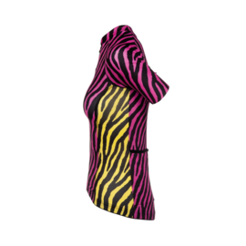 Bioracer Vesper Jersey MTV 90 Pink - Maat XS