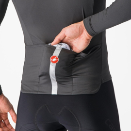 Castelli Squadra Stretch Jacket Silver Gray