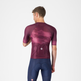 Castelli Climber's A/C Jersey Deep Bordeaux