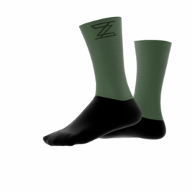 Zyclist Summer Socks Green - Maat S (36-38)