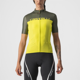 Castelli Velocissima Jersey Sulphur Military Green