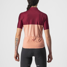 Castelli Velocissima Jersey Blush Bordeaux