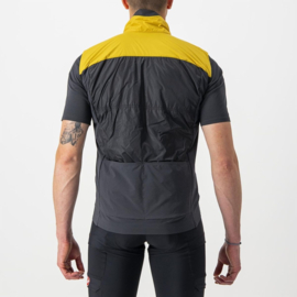 Castelli Unlimited Puffy Vest Goldenrod Dark Gray