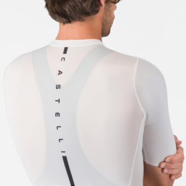 Castelli Drittone Logo Jersey White/Black